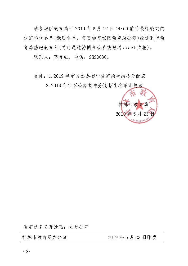 关于做好2019年市区公办初中分流招生工作的通知_页面_6